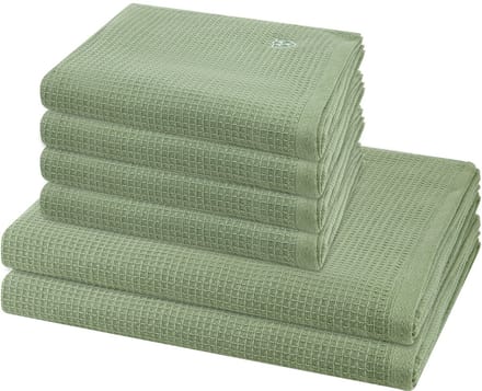 Ross Sonstiges 4 X handdoek 2 X douchehanddoek - in set 6 pack Pique