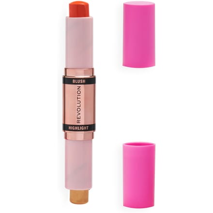 Revolution Mur Blush And Highlight Stick Coral Dew 4,3 g