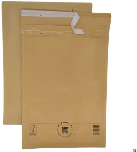 heykapak I19 Serie - Bruine Bubbel Envelop - 320x455mm - 50 stuks - FSC Gecertificeerd