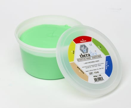 Theraflex putty | 454 gram | Sterk - Groen | Kneedpasta