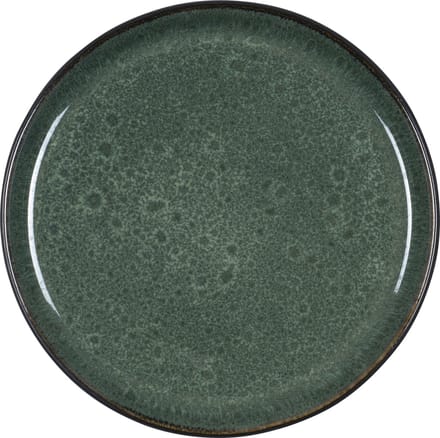 BITZ Gastro Bord Dia. 21 x 2,0 cm Zwart/Groen