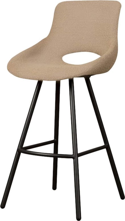 Tower living Campo barchair - fabric Teddy MJ8-3 Light brown
