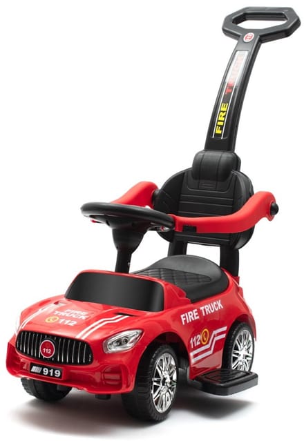 Baby Mix brandweerwagen loopauto met geluid - Loopwagen