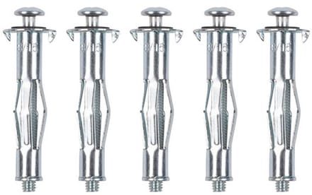 Kreator Hollewandplug KRT619004 - 4x38mm - 5 stuks