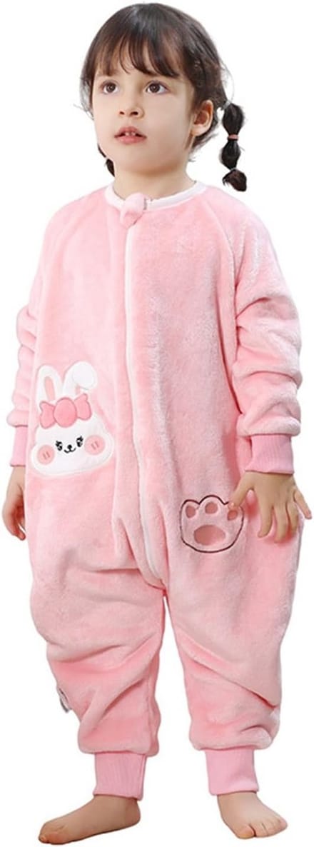 Babyslaapzak met benen - Winter pyjama - Warm slapen - Bewegingsvrijheid - Winter - Uniseks