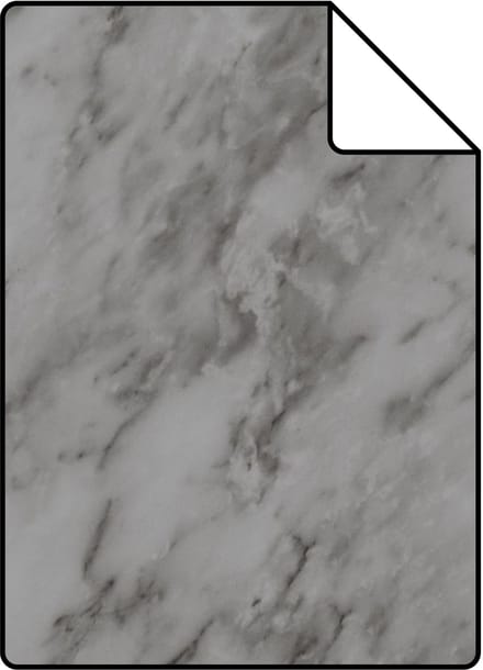 Proefstaal Origin Wallcoverings behang marmer grijs - 26,5 x 21 cm - 347391-S