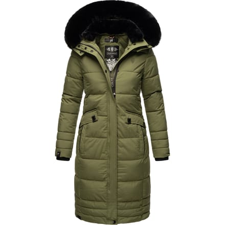 Navahoo Dames Winterjas Fahmiyaa – Lang, Warm & Functioneel met Capuchon