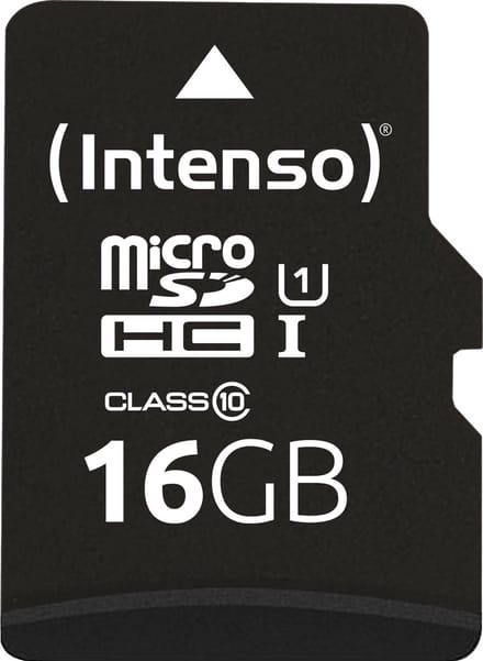 Intenso Micro SDHC Card 16GB Premium Class 10 UHS-I