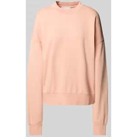 Oversized sweatshirt met labelprint, model 'ALIZAA'