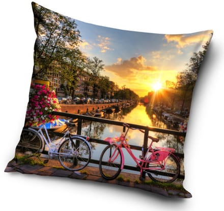 Cities Amsterdam kussenhoes 40*40 cm