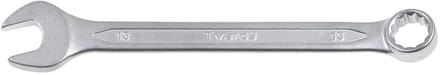 Tvardy Combinatiesleutel - 13 mm - CRV staal - Matte afwerking - Corrosiebestendig