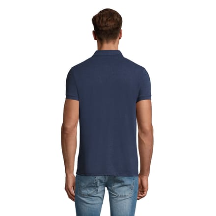 SOLS Heren Perfect Heather Poloshirt (Denim Heather)