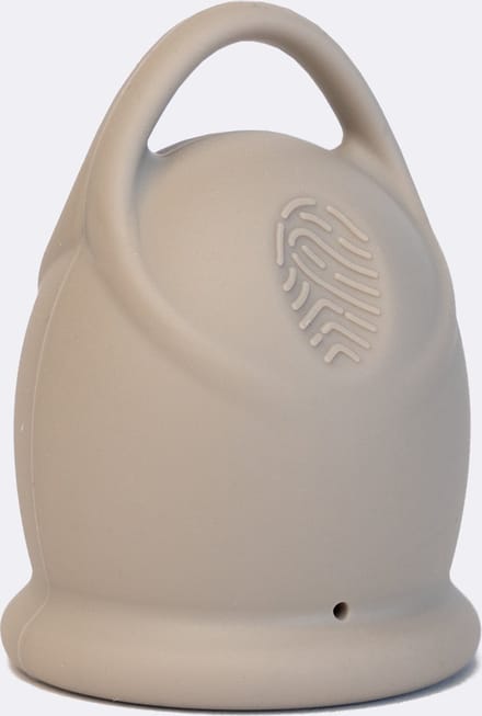 Menstruatiecup - Grijs - Maat S - Herbruikbare menstruatie cup - period - duurzaam