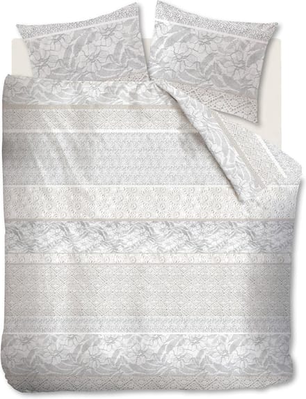 Beddinghouse Lacy Dekbedovertrek - Tweepersoons - 200x200/220 cm - Natural