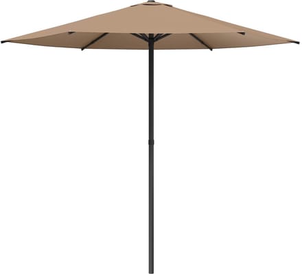 vidaXL - Tuinparasol - Rechthoekig - 2,3 - x - 2,3 - m - Polyester - Taupe