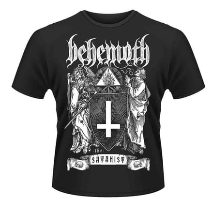 Behemoth Heren Tshirt -M- The Satanist Zwart