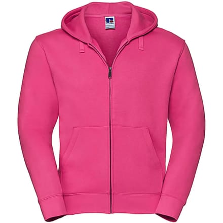 Authentic Full Zip Hoodie Sweatshirt 'Russell' Fuchsia - M