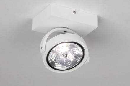 Lumidora Opbouwspot 73575 - SUNNY - G9 - Wit - Aluminium