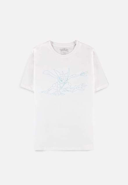 Pokémon - Greninja Heren T-shirt - M - Wit