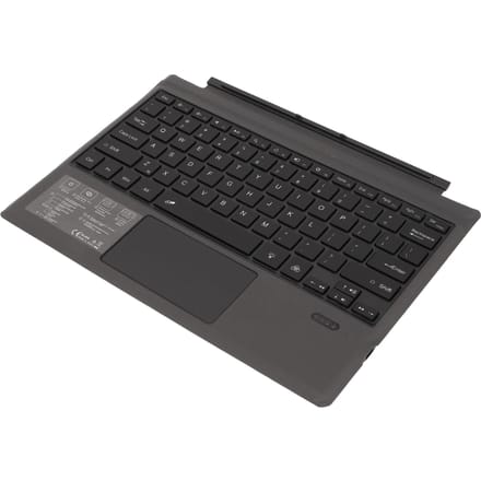 Clavier Bluetooth sans fil rechargeable avec touches colorées pour tablette Surface Go3 black