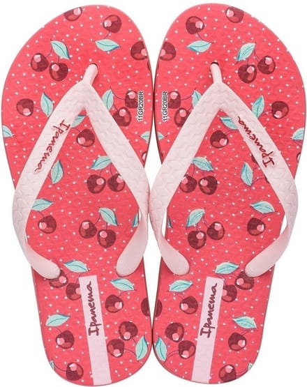 Ipanema Temas Kids Slippers Dames Junior - Red/Pink - Maat 31/32
