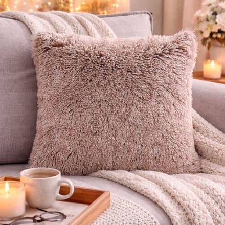 Fluffy Comfort Collection Kussenhoes - 45x45 cm