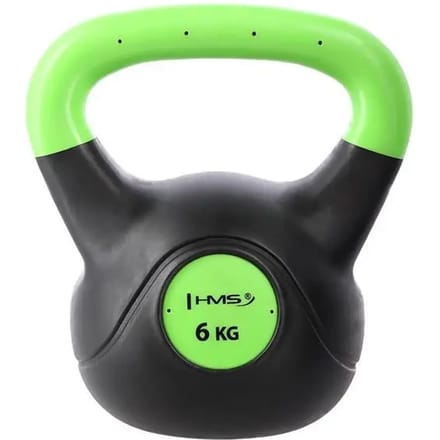 HMS KPC Serie - Kettlebell - Composiet - 12 kg - Comfortabele Handgreep