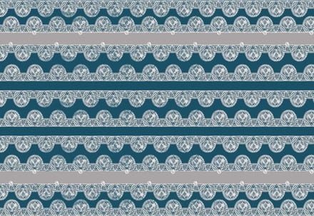 Fotobehang Vintage Pattern | DEUR - 211cm x 90cm | 130g/m2 Vlies