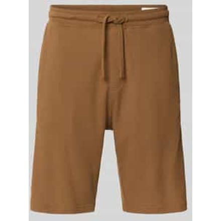 relaxed fit sweatshorts van katoenmix