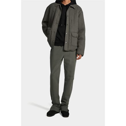 Daily Paper Zyer Quilted Relaxed Jacket Chimera Grey size L | Overshirts Outlet | Unisex | Gray