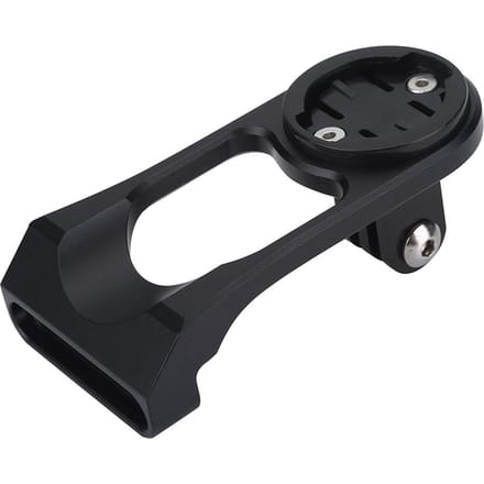 Fiets Stuurpen Verlengstuk Houder voor Computer & Sportcamera (Zwart) zwart