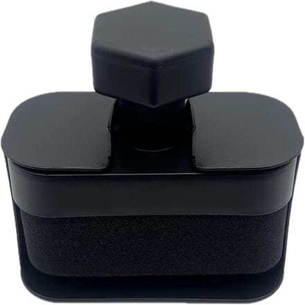 Banden Applicator - Velgen Spons - Auto Poetsen - Comfortabele Grip - 16x13x8cm - Zwart