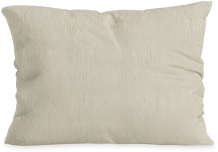 Zelesta Special Seersucker Kussensloop Set van 2 - Amandelmelk Beige 80x80cm