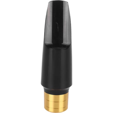 Tête de saxophone détachable ABS et métal Tête de saxophone ténor Bec portable de remplacement black