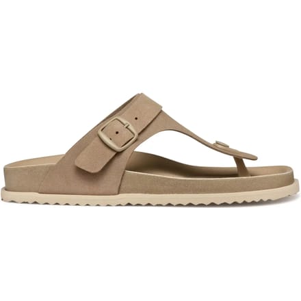 GEOX SANDYBETT DAMES Sandalen - LICHT TAUPE - Maat 41
