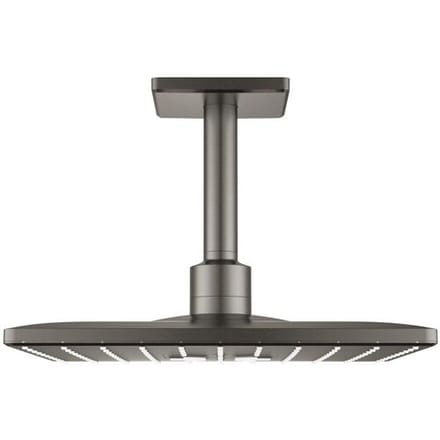Grohe Rainshower SmartActive 310 Cube overhead shower set with 2 spray modes and ceiling connection 26481AL0