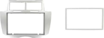 2-DIN TOY YARIS 2009 >SILVER