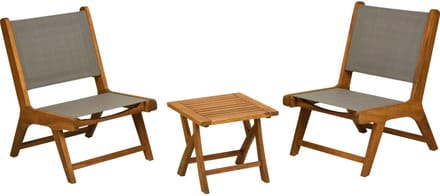 Tuinmeubelset, tafel en stoelen