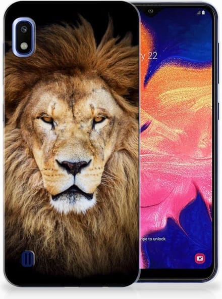 Samsung Galaxy A10 TPU Hoesje Leeuw