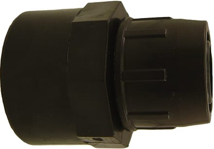 PE Easy binnendraad - 25mm PE x 1" (=25mm) binnendraad - kleur zwart - PE koppeling - Irritec made in Italy