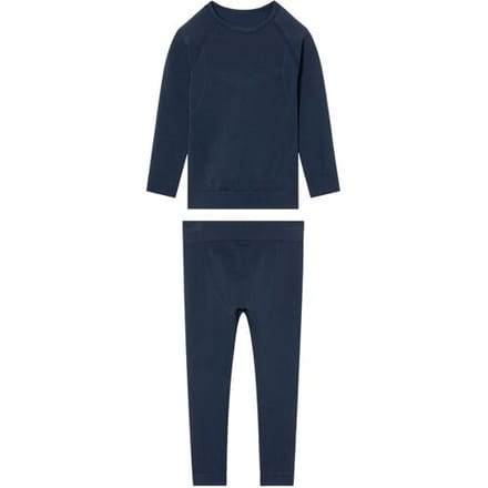 LUPILU Kinder thermo skiondergoed (Marineblauw, 98/104)