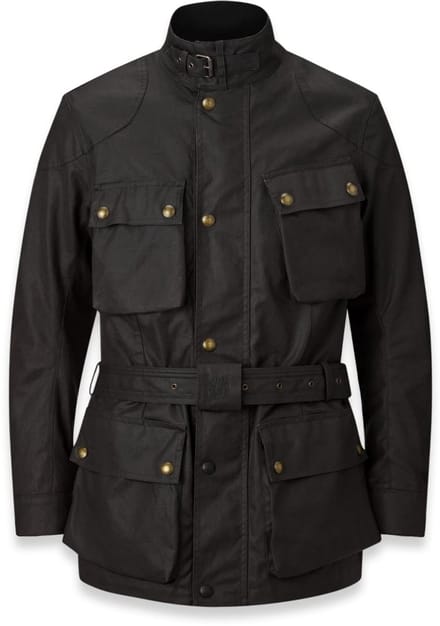 Belstaff Trialmaster Zwarte Gewaxte Jas - Jas