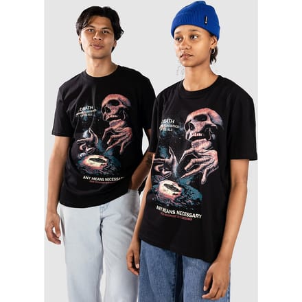 Any Means Necessary Agnostics T-Shirt zwart