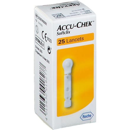 Accu Chek Softclix Lancet 25 3307492001