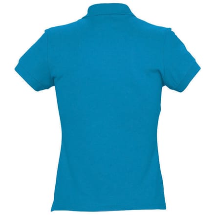 SOLS Dames/dames Passion Pique Poloshirt met korte mouwen (Aqua)