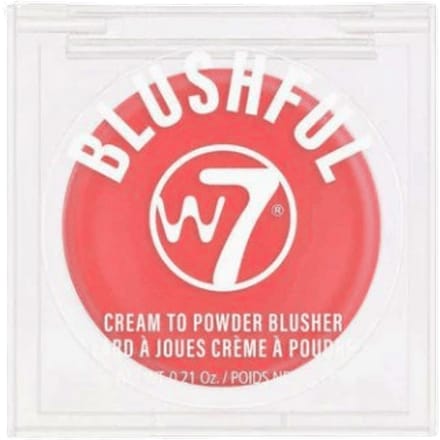 W7 Blushful Cream To Powder Blush - Fiery