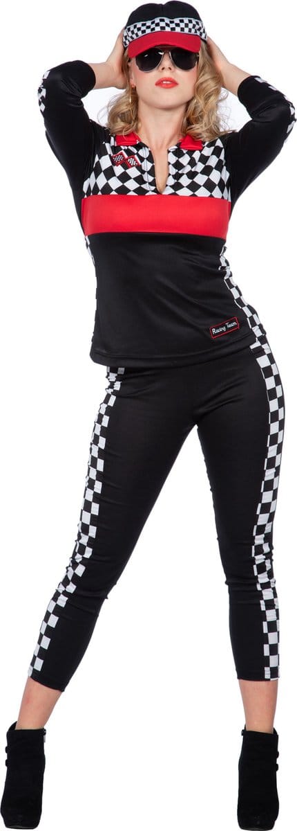 Race Girl Kostuum Formule 1 - Maat 40
