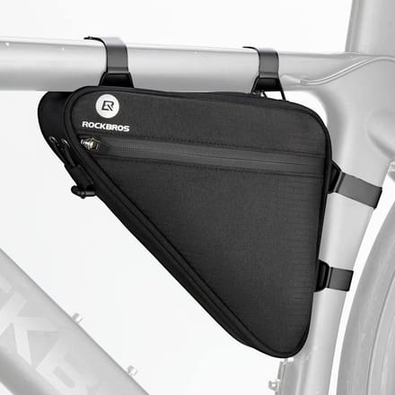 Fietsframe Tas Waterafstotend met Grote Capaciteit en Reflectoren