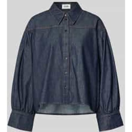 relaxed fit jeansblouse model 'SELENI'