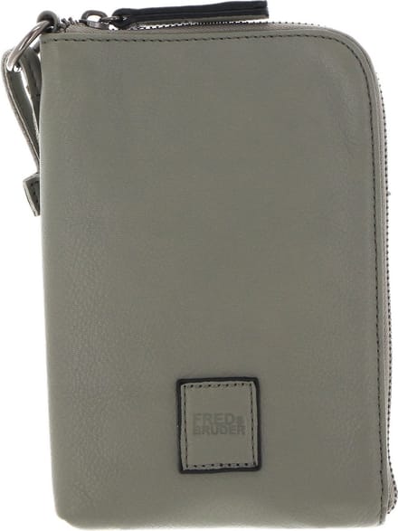 FREDsBRUDER Leren Telefoontasje Schoudertas FB Mobile Bag Icy Sage Kaki